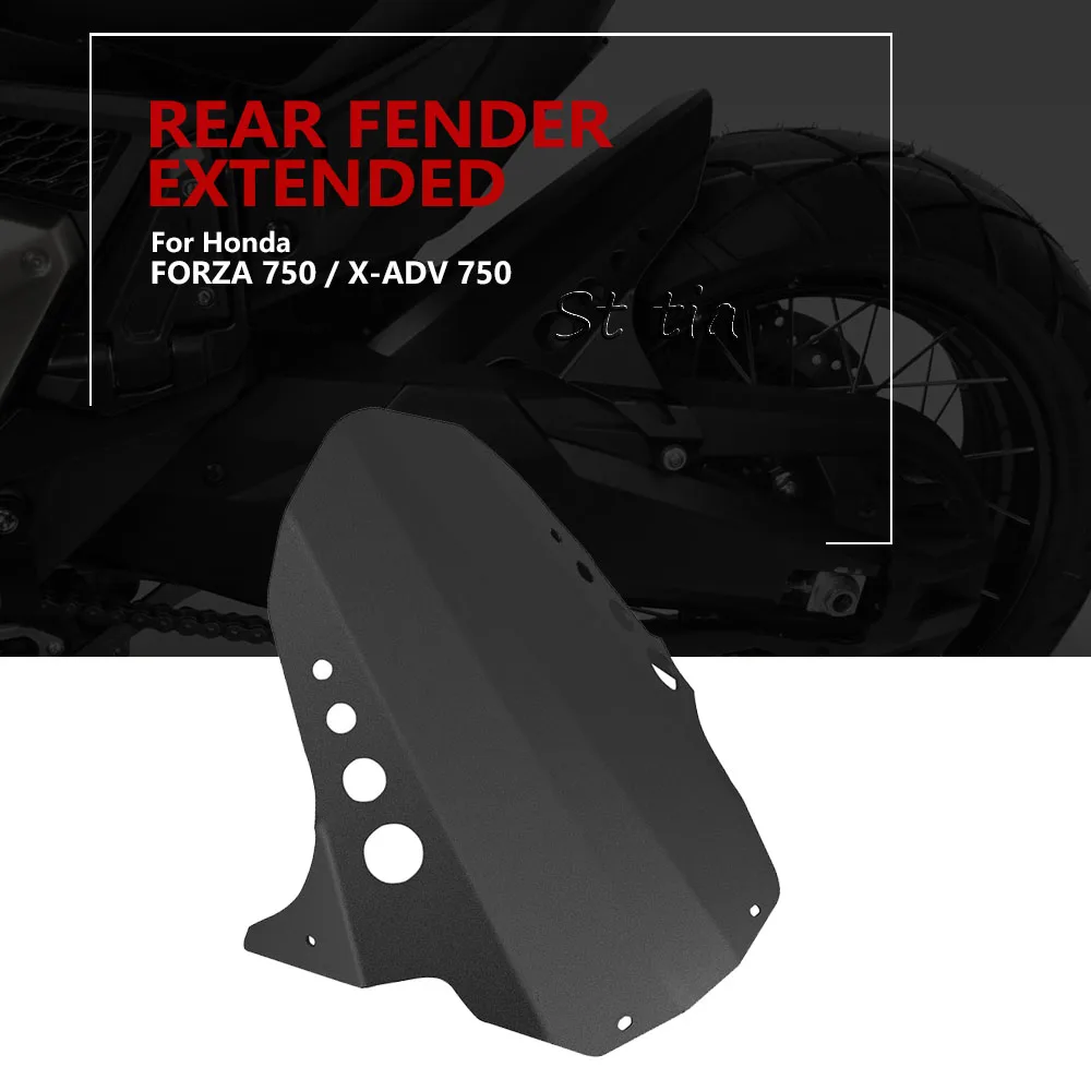 

Fit For Honda For FORZA 750 X-ADV XADV750 Rear Fender Mudguard Mud Splash Guard Protection Protector Cover Wheel Hugger