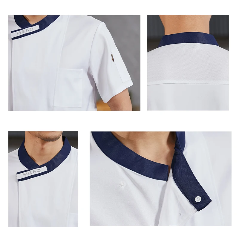 Профессиональная женская кухонная форма куртки шеф-повара хлопковая вискоза