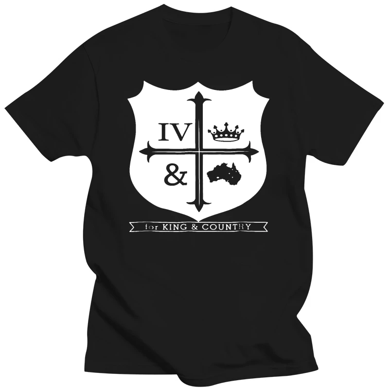 

King Of Bird And Country Funny Black T-Shirt S-3Xl Plus Size Tee Shirt
