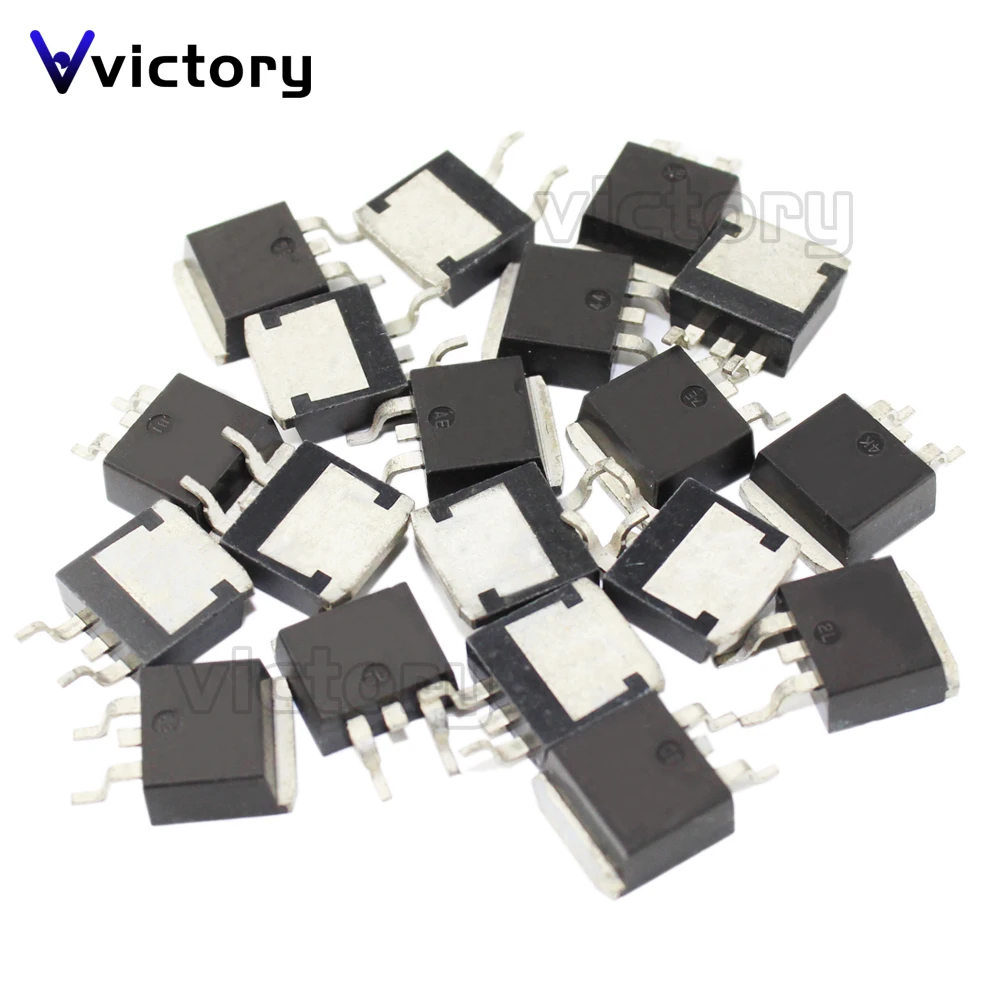 10 шт SUM45N25-58 TO263 SUM45N25 TO-263 45N25 N-Channel 250V 45A MOSFET |
