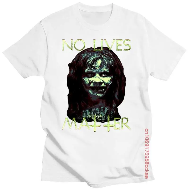 

Camiseta de "No Lives Matter" para hombre, camiseta de exorcista, camiseta de Linda Blair