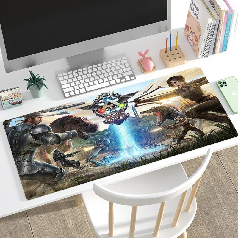 

ARK Survival Evolved Large Gaming Mousepad Mouse Pad Computer Mouse Mat Gamer Desk Play Mats Non-slip Pc Keyboard Table Carpet