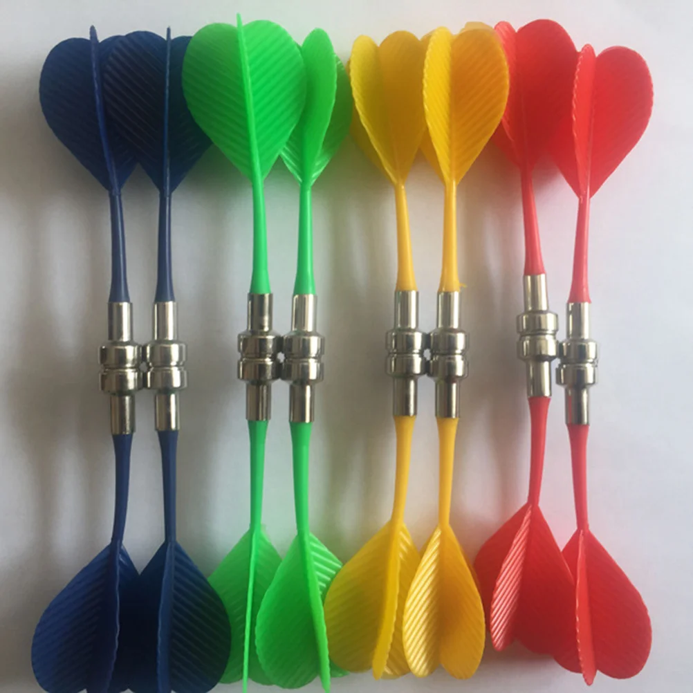 

24PCS Magnetic Dart Flag Pattern Party Relaxing Game Safety Tip for Men and Women