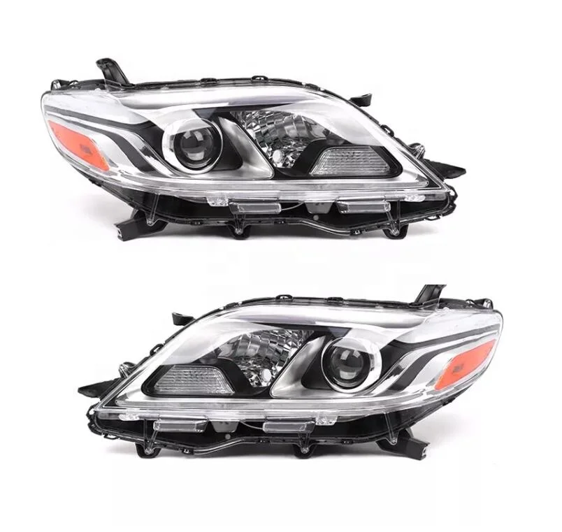 

Автомобильные светодиодные фары Infitary для Toyota SIENNA 2016-2020 в американском стиле 81110-8070 81150-8070, фары ближнего света, ксеносветодиодный светодиодные фары DRL в сборе