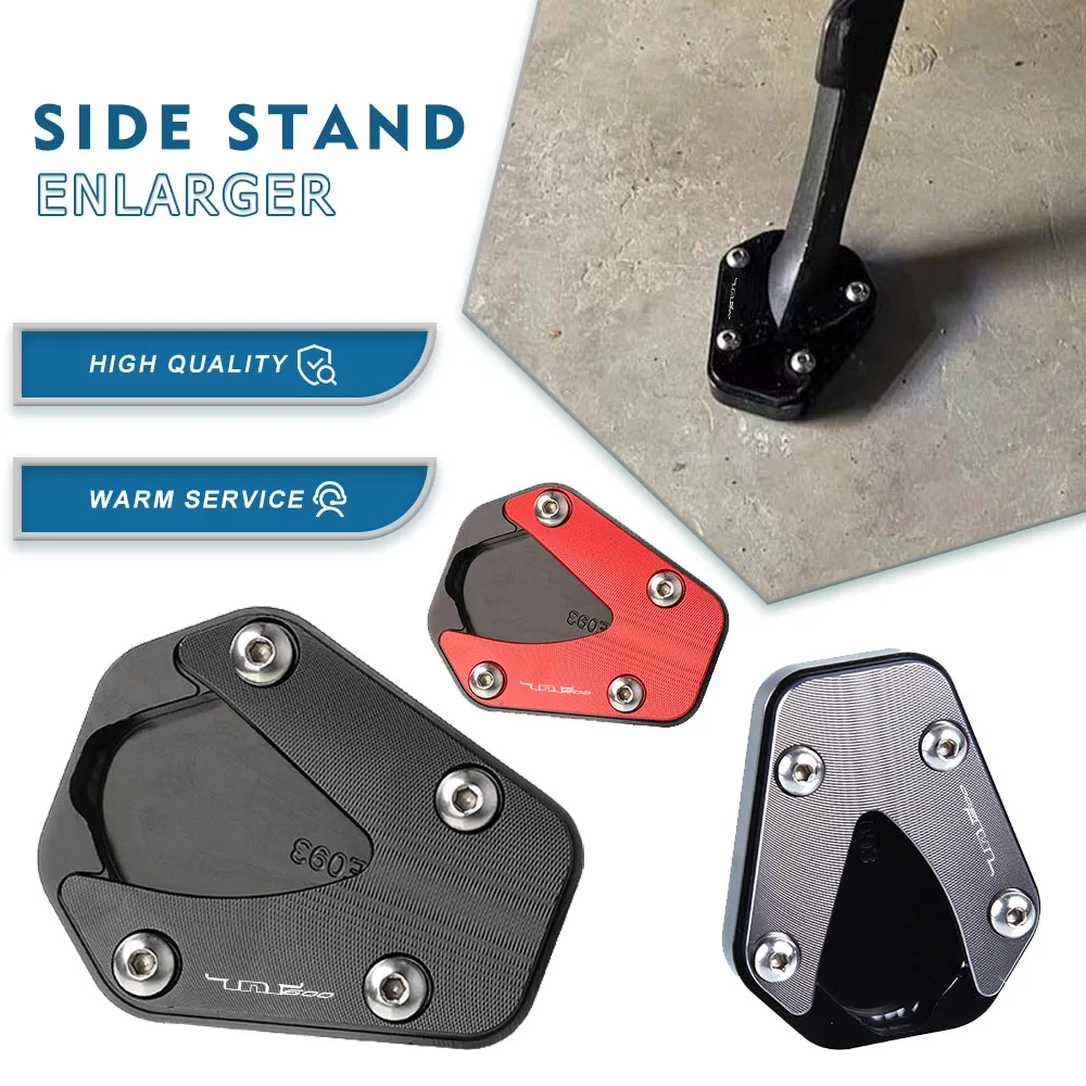 

2023 FOR BENELLI TNT600 TNT 600 2020 2021 2022 2023 Motorcycle CNC Foot Side Stand Extension Plate Kickstand Foot Peg Enlarger