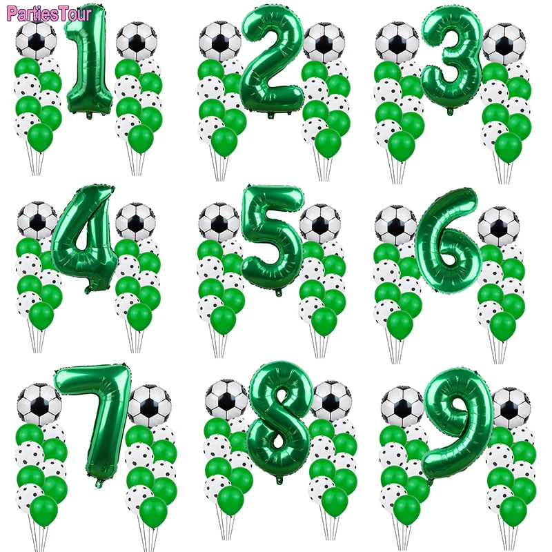 

1 комплект, воздушные шары из фольги в виде цифр