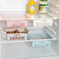 kitchen fridge organizer extendable storage box refrigerator drawer fruit egg food box home case kitchen accessories