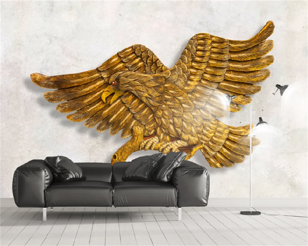 Пользовательские обои золотые Роскошные 3d трехмерные жемчужные ювелирные