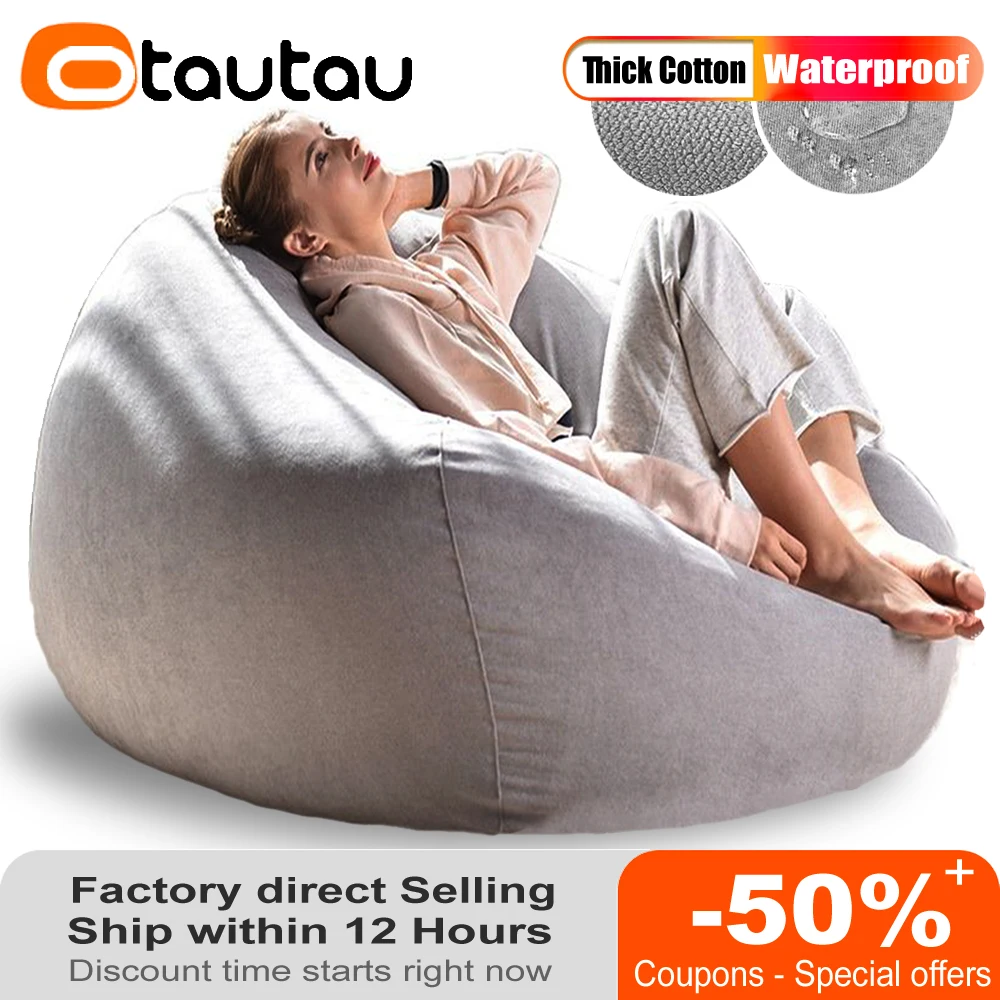 Beanbag Puff Sofa Lounge Recliner Sac Dd1fshr1t