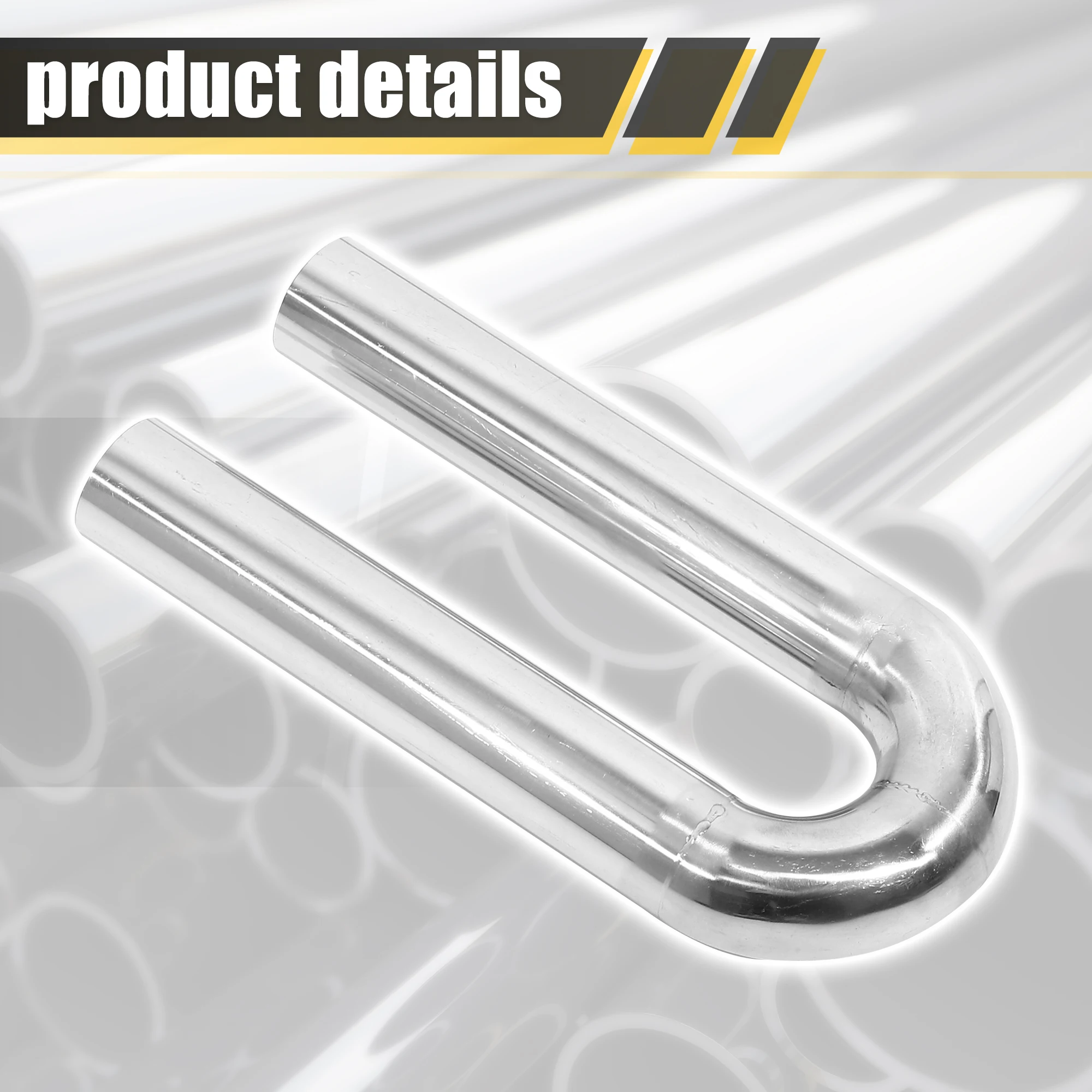 1/2 шт. автомобильная выхлопная труба 51 мм 57 63 76 89