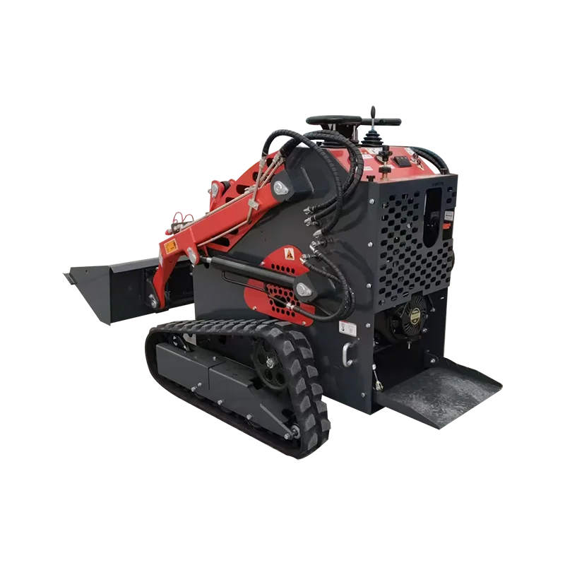 Настраиваемый строительный и садовый гусеничный мини-погрузчик Маленький