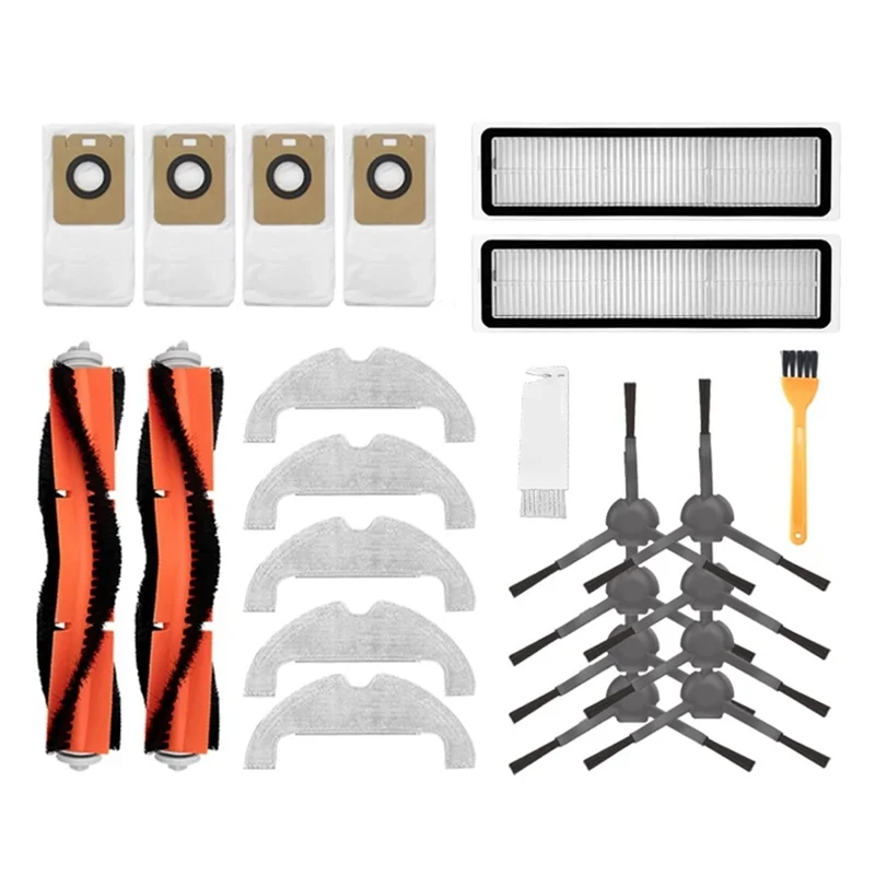 

Main Side Brush Hepa Filter Dust Bag Mop Cloth Pads for Dreame Bot Z10 Pro L10 Plus Vacuum Cleaner Spare Parts