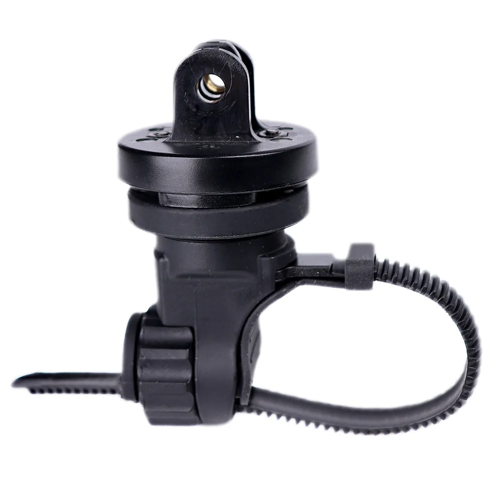 

Sports Camera Mount Bike Camera Holder Sports Camera Front Light Bracket Road Mountain Bike 1PC Black Cycling For Gopro