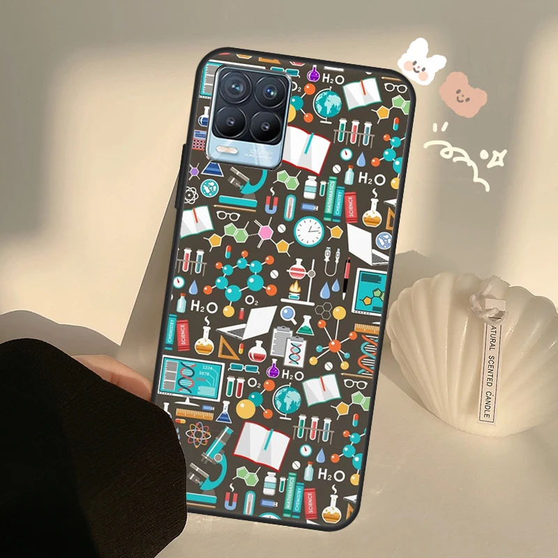 Чехол с изображением научной химии кофеина для OnePlus 10 9 Pro 8T 9R Nord2 чехол Realme GT Neo 2 3