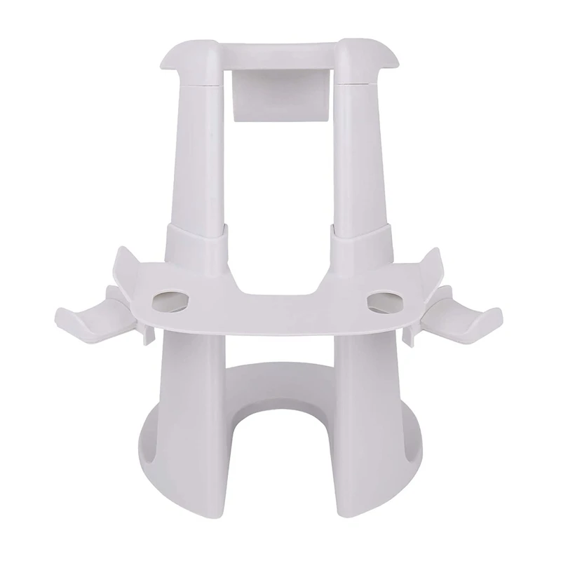 

VR Headset And Press Controllers Display Stand, Helmet & Handle Holder Mount Station For Quest 2(White)