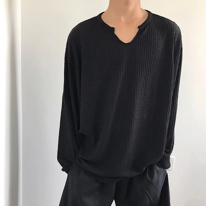 

2022 New Fashion sweater men Casual V-neck knit Pullovers fa1062