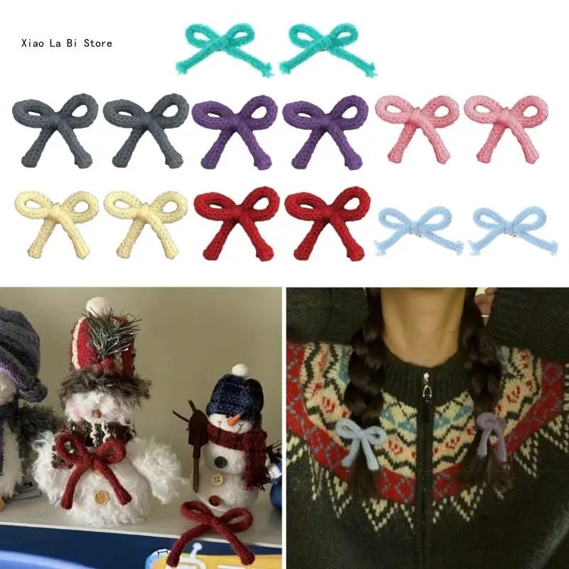 2 шт. заколка для волос с бантом и бабочкой милым универсальная декора XXFD