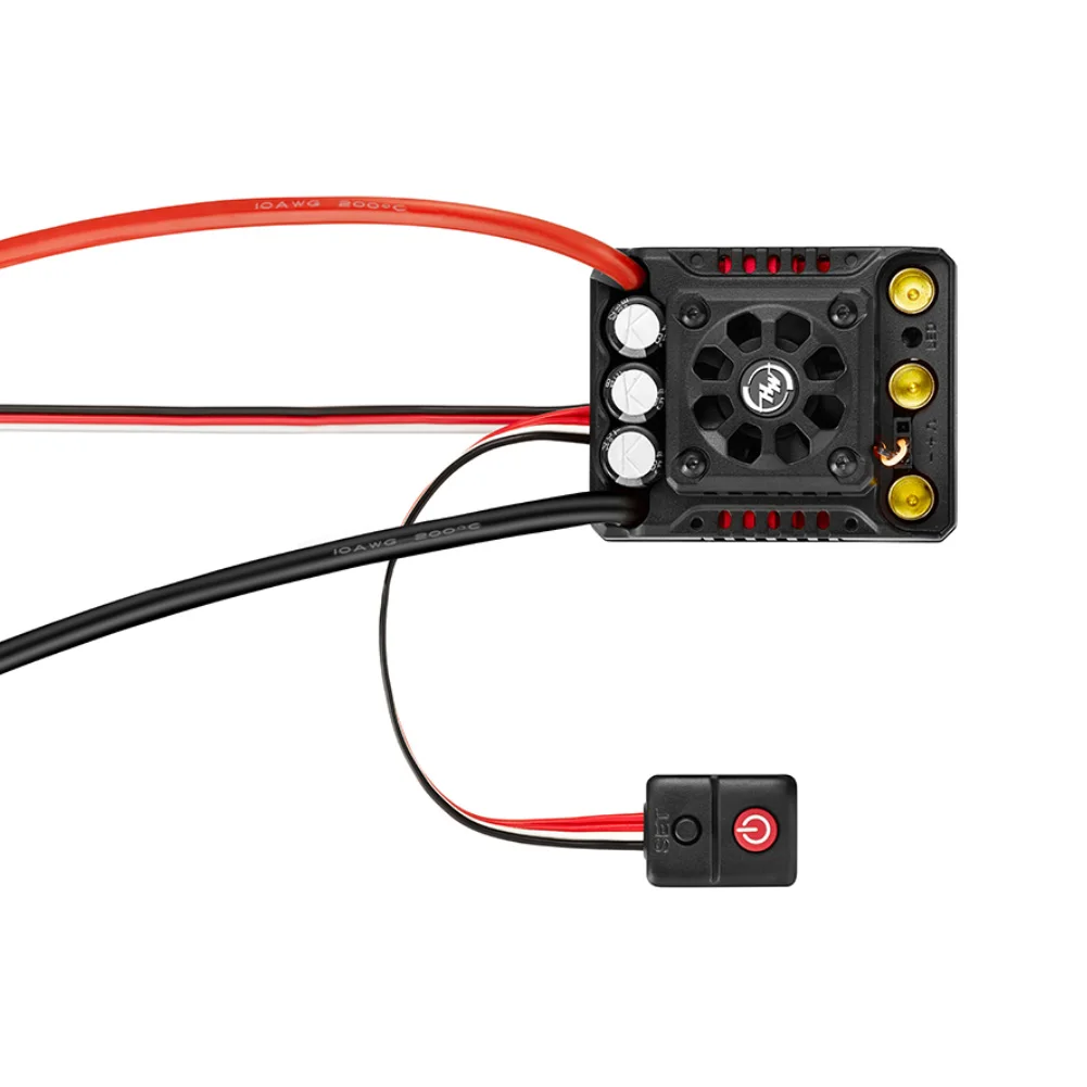 Фото Hobbywing QuicRun WP 8BL150 150A G2 Водонепроницаемый бесщеточный регулятор скорости (ESC) с бесщеточным двигателем 4274SL 2000KV/4268SL 2600KV для радиоуправляемых машин масштаба 1:8 №4