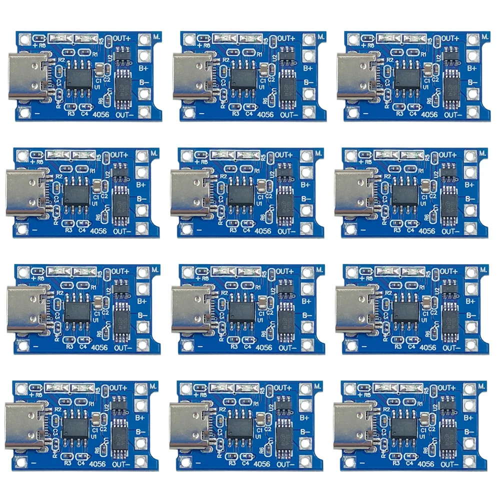 Type-c/Micro/Mini USB 5V 1A 18650 TP4056 модуль зарядного устройства литиевой батареи зарядная плата с защитой и двумя функциями 1A li-ion