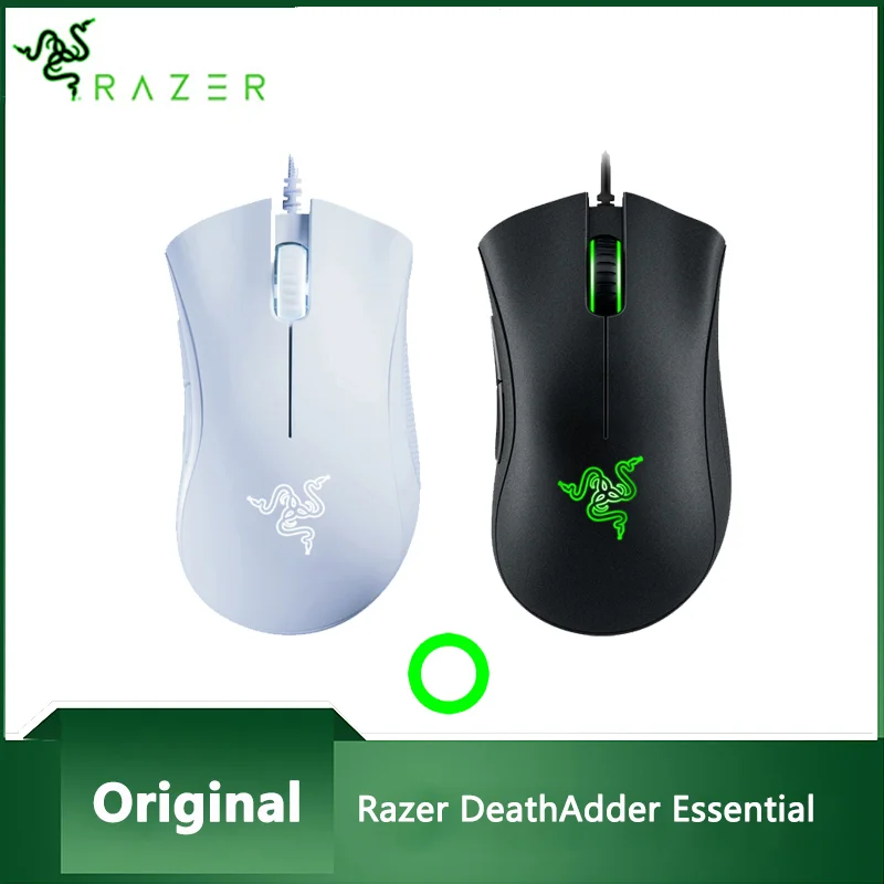 Original Razer DeathAdder Essential Wired Gaming Mouse Mice 