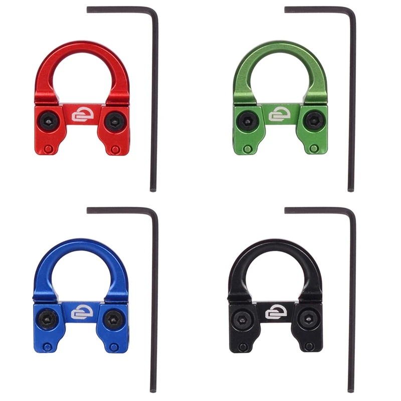 

Archery Compound Bow D Loop Serving Release Nocking Loop Metal D Ring Buckle with Screwdrivers for Hunting Release Aids