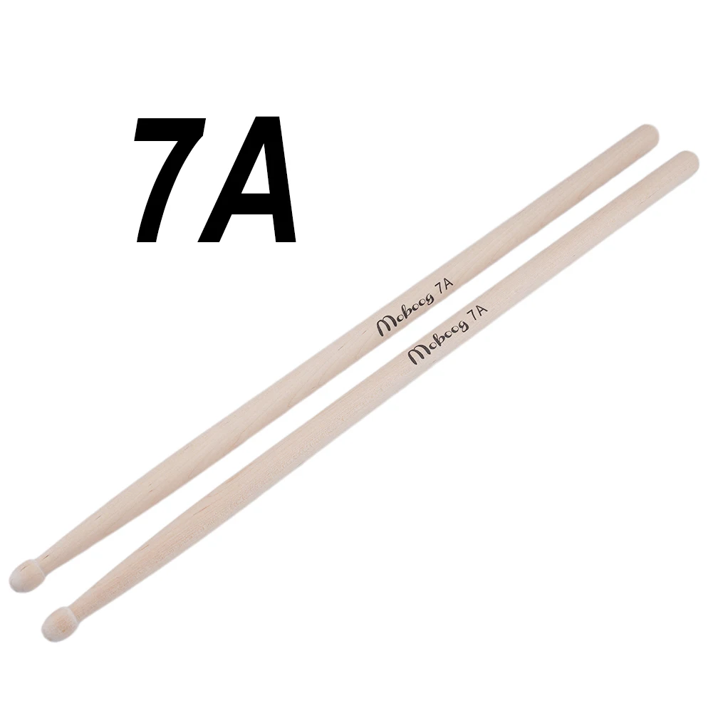 

1 Pair 5A 7A Drum Sticks Drumsticks Maple Wood For Beginner Drum Set Accessories Band Musical Instrument Drumsticks