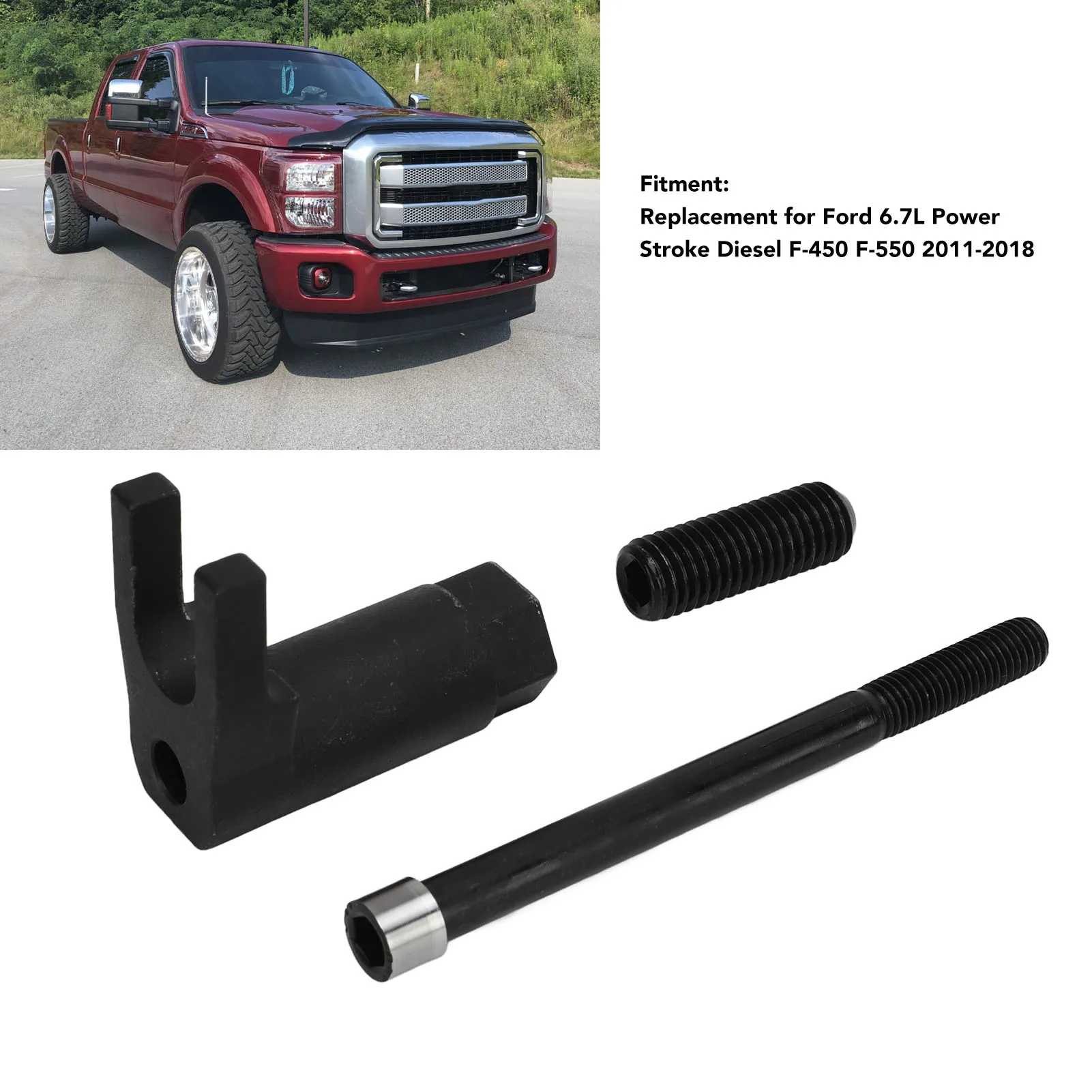 Инструмент для снятия топливной форсунки 3418 замена съемника двигателя Ford 6.7L