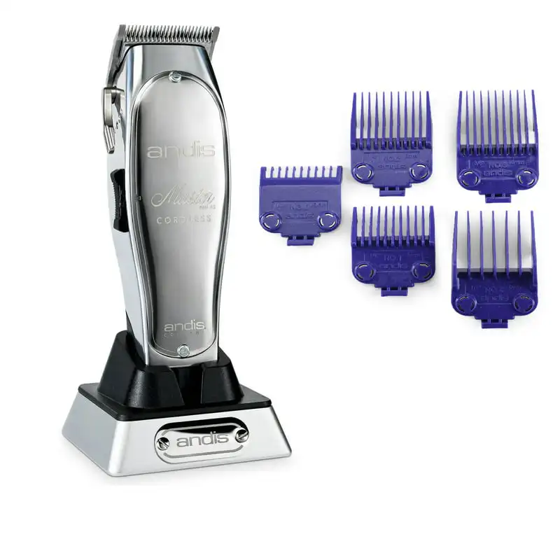 

Cord/Cordless Clipper Lithium- #12470 110-240 Volts With Bonus magnet Combs Shaving machine for men Barber Trimmer for men Clip
