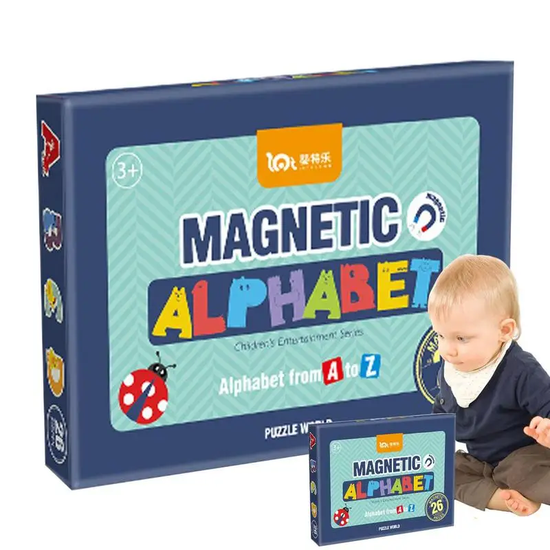 

Magnetic Puzzle For Kids Magnetic Animal Jigsaw Puzzles Montessori Educational Toys Colorful Travel Puzzles Portable Board Game