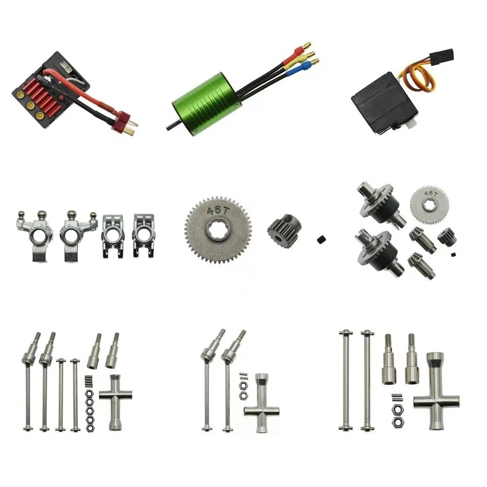 Brushless Metal Upgrade Parts Diy Parts Original Parts Brushless Motor Gear Drive Shaft