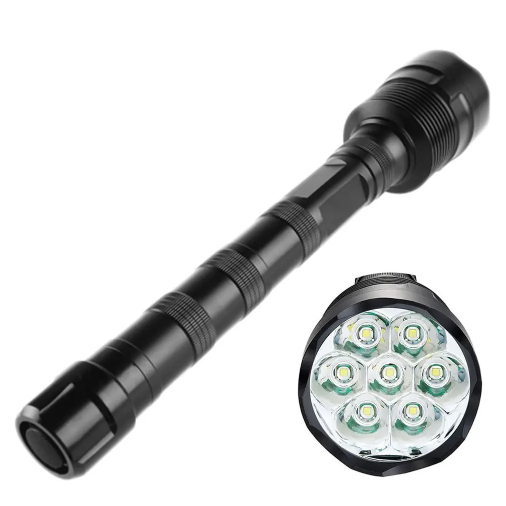 

Portable Multi-functional LED Light Super Bright High Power Aluminum Alloy Flashlight Spotlight Torch Battery Flexible Install