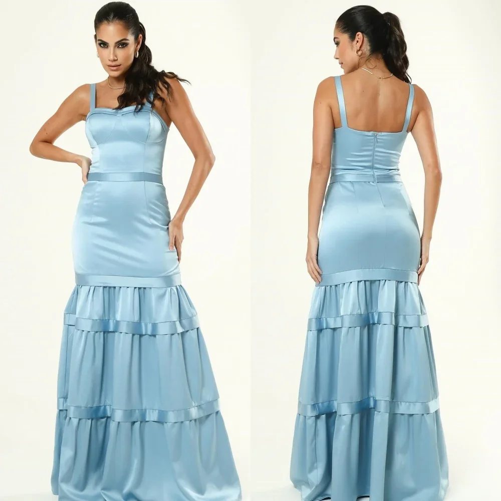 Индивидуальные пасторальные плиссированные платья миди в форме сердца