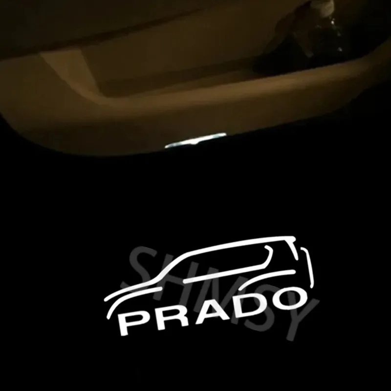 

2 шт. светодиодные автомобильные дверные фонари, дорожное освещение, сигнальные лампы, ночные сигнальные огни для PRADO 150 4000 2700 2010-2021 2020 2022