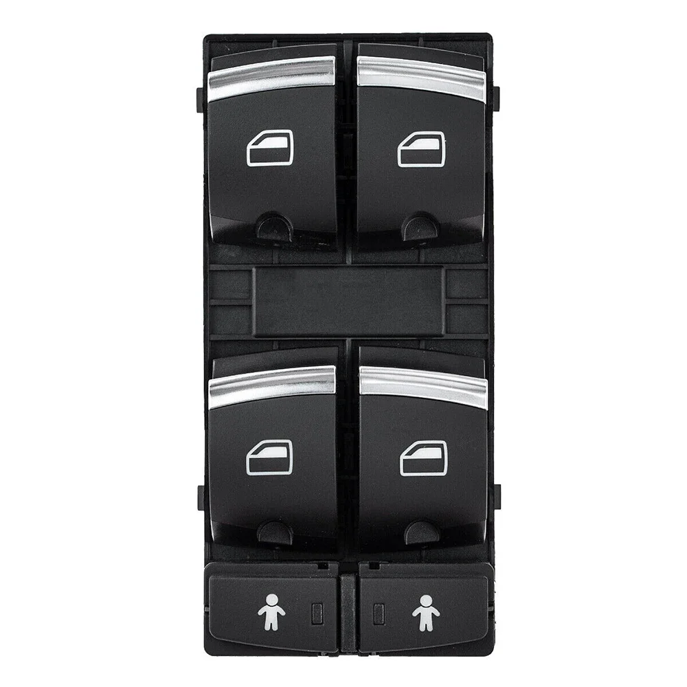 Фото 4F0959851J Для Audi A6L Q7 2006-2015 Автоаксессуары: Кнопка управления стеклоподъемником с хромированием 4F0 959 851 J №2