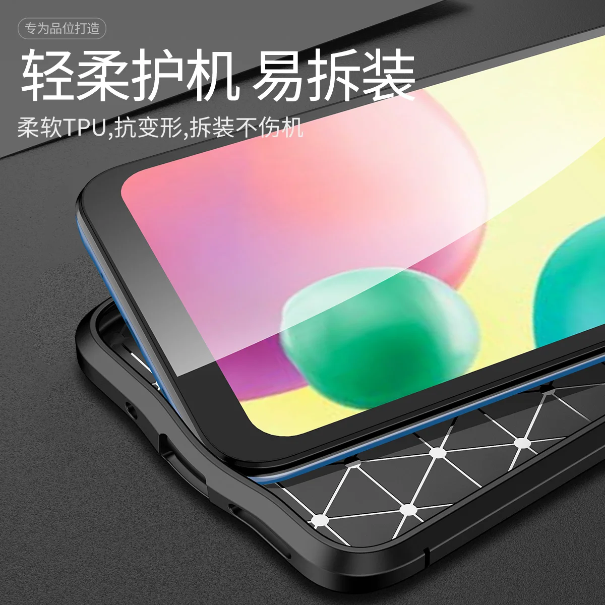 For Redmi 10A Case For Redmi 10A Cover Shockproof TPU Soft Leather Style Phone Funda Shell Bumper For Redmi 10A