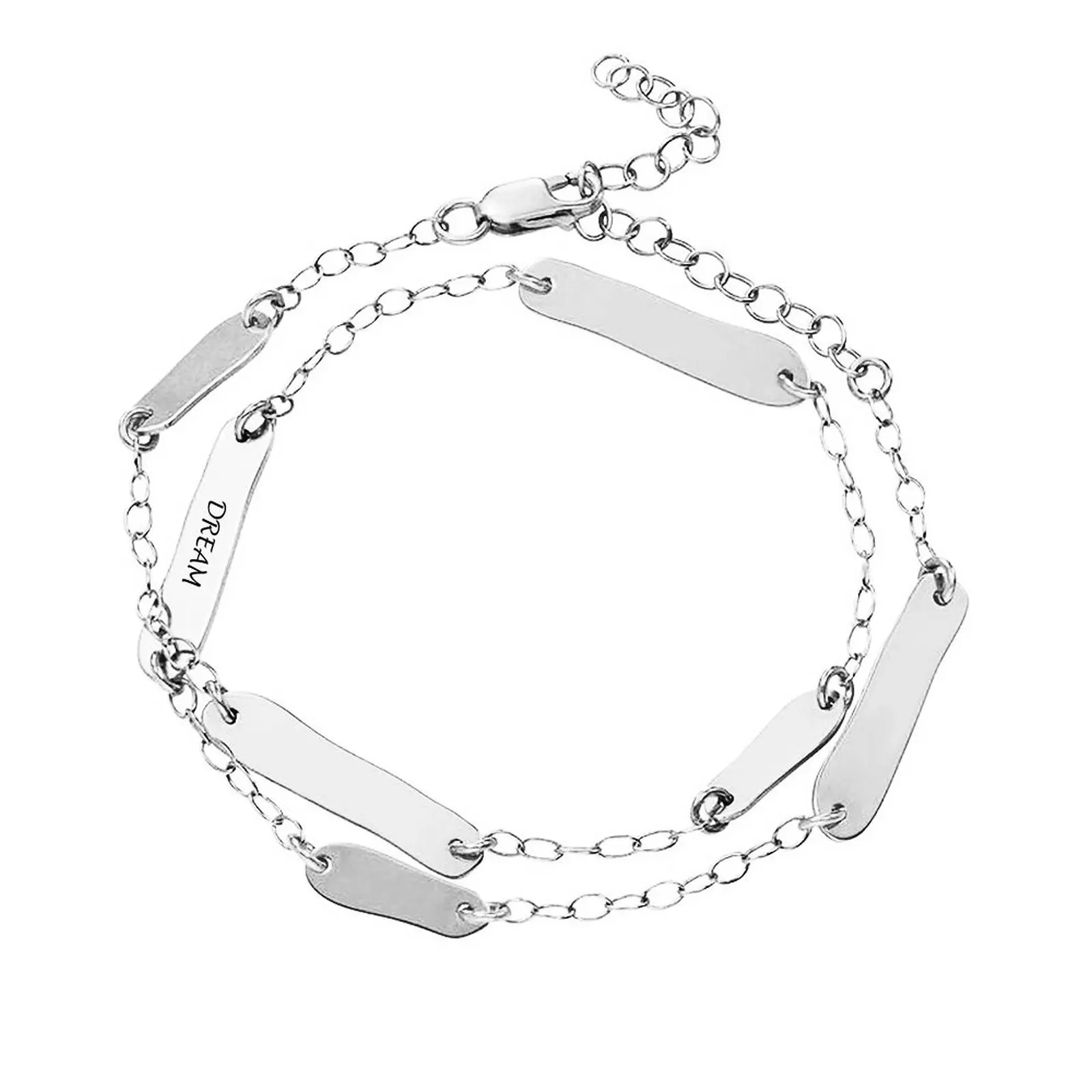 

Milestone Bracelet Women's Couple Bracelet Personalized Engraved Bracelet Bracelet Customized Commemorative Bracelet