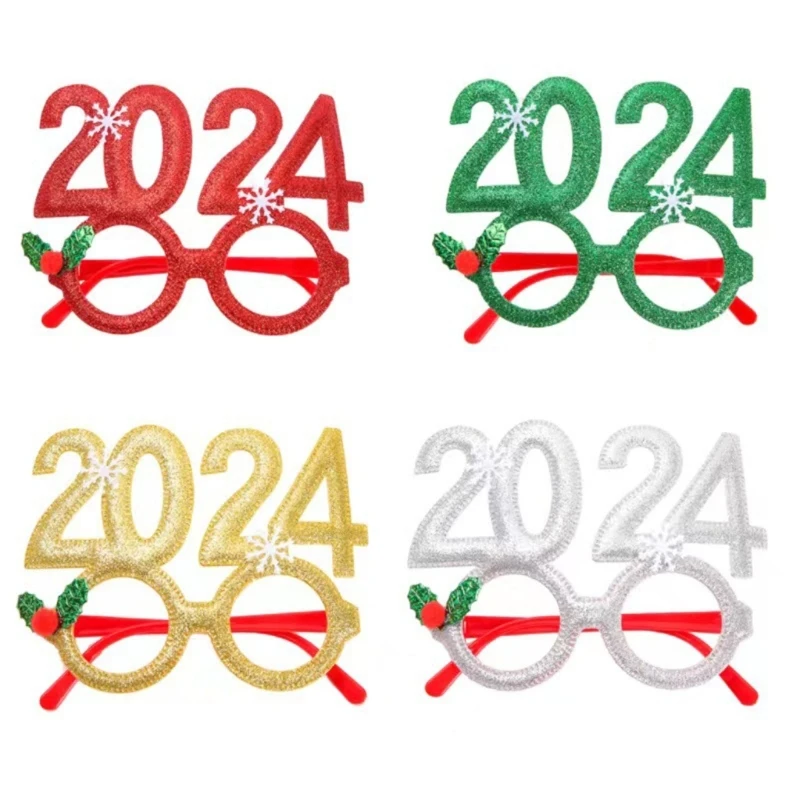 

Trendy Christmas Eyeglasses Frames for Class of 2024 Graduation Photo Prop DropShip