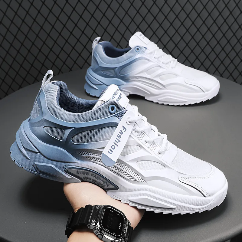 

Men's Shoes 2022 Spring New Trend Sports Shoes All-match Casual Dad Shoes Men's Breathable Running Shoes