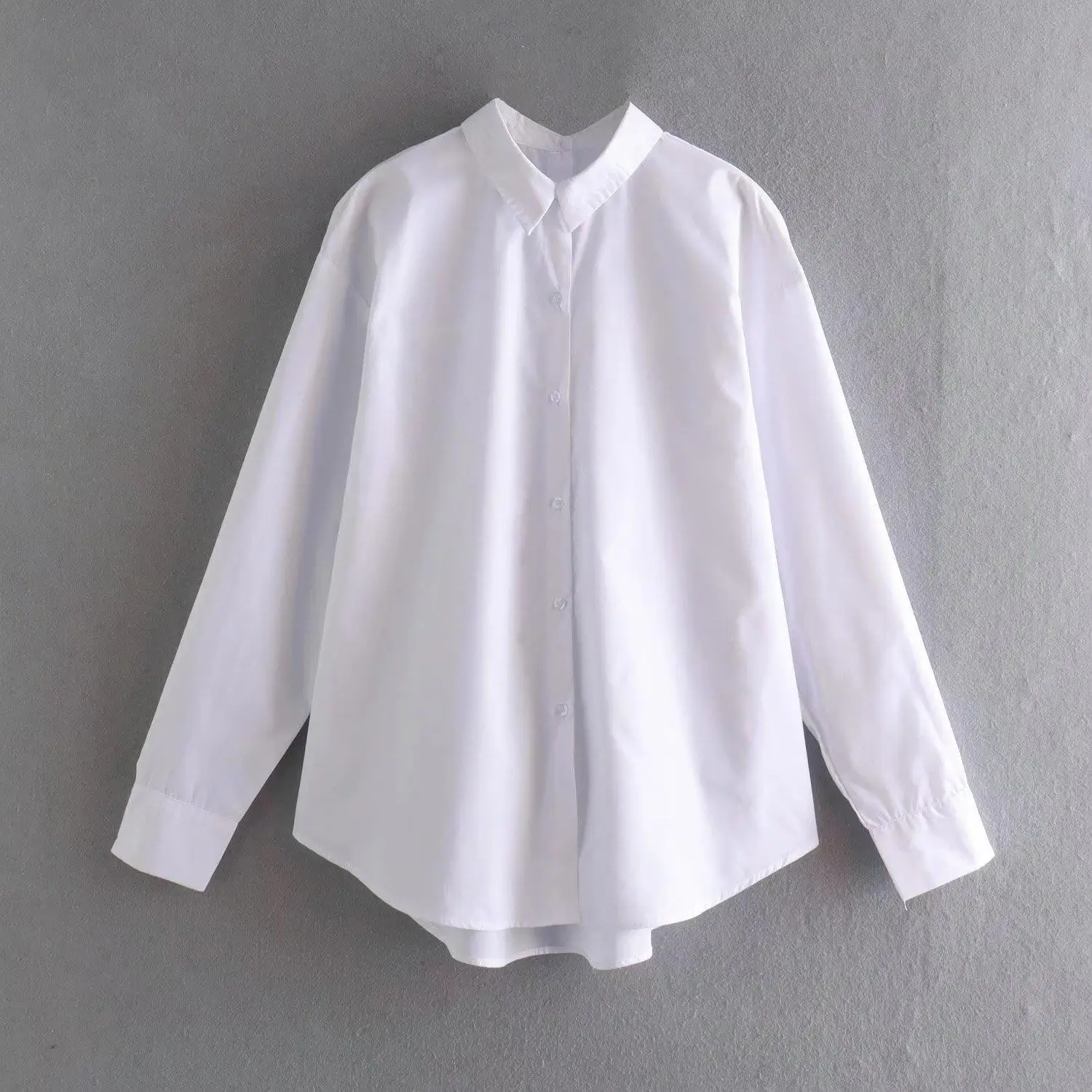 

2022 07 New Spring Summer Women Female Sexy Polyester Shirt Brand Blouse Outwear
