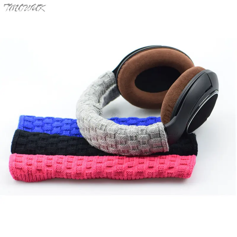 

Universal Full Closure Headphone Headband Cover For Sennheiser HD555 HD565 HD580 HD600 HD650 Wool velvet line Headphones
