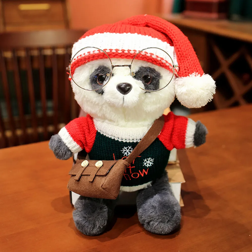 

Лидер продаж, мультяшная панда, плюшевая игрушка, Мягкое Животное, набивная одежда, панда, кукла, кавайные детские подарки на день рождения и...