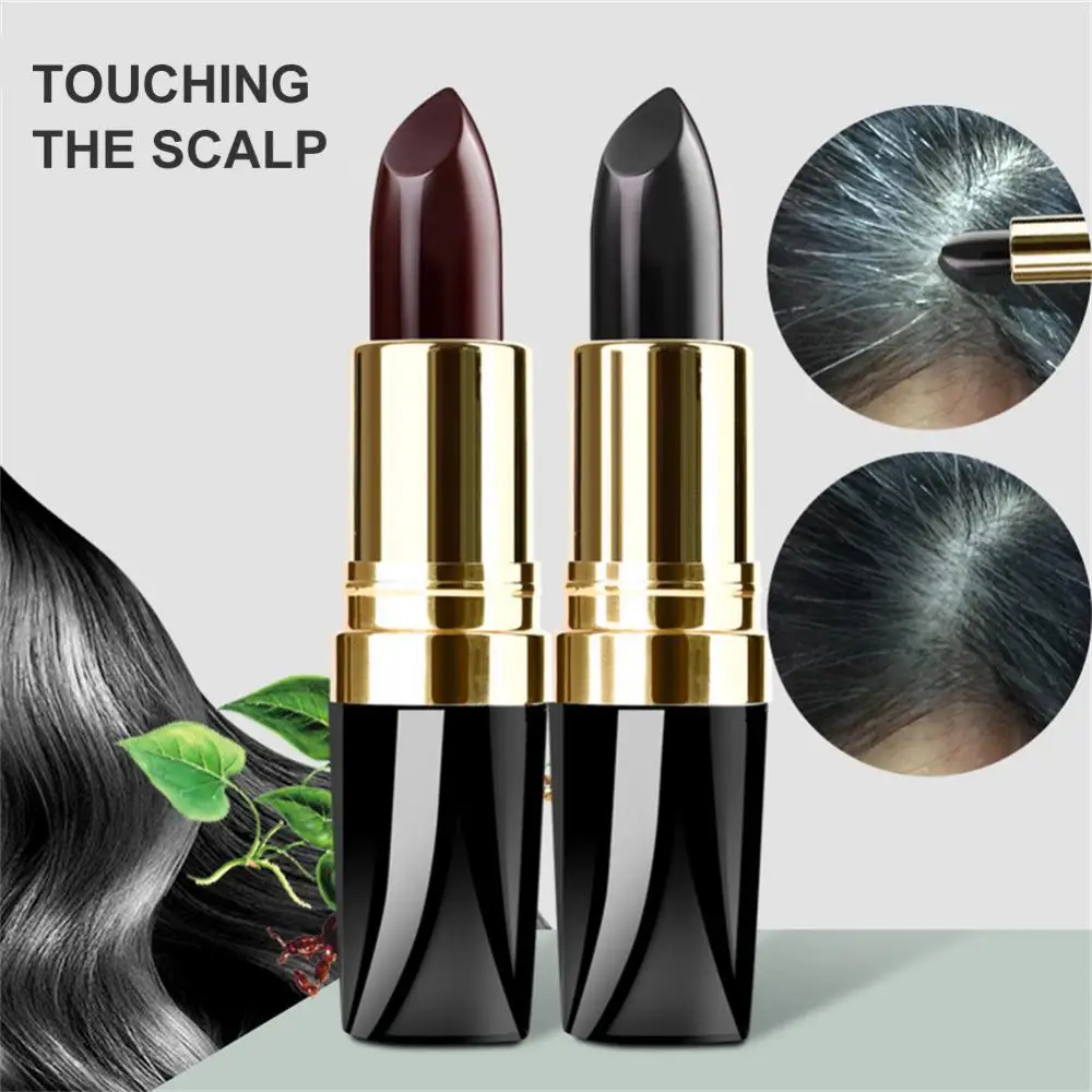 

3/5pcs Hairdressing Pen Cover White Hair Cover Hairline Hair Care Temporary Cover Hair Cover Disposable Hair Cream Products