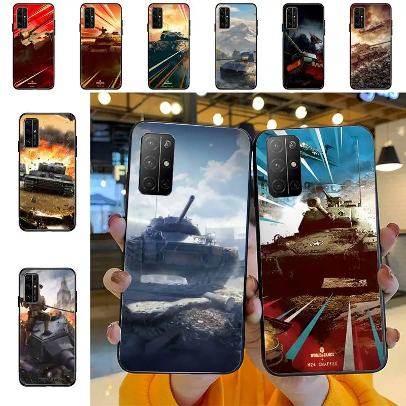 

World of Tanks Phone Case For Huawei Honor 10Lite 10i 20 8x 10 Funda for Honor9lite 9xpro Coque