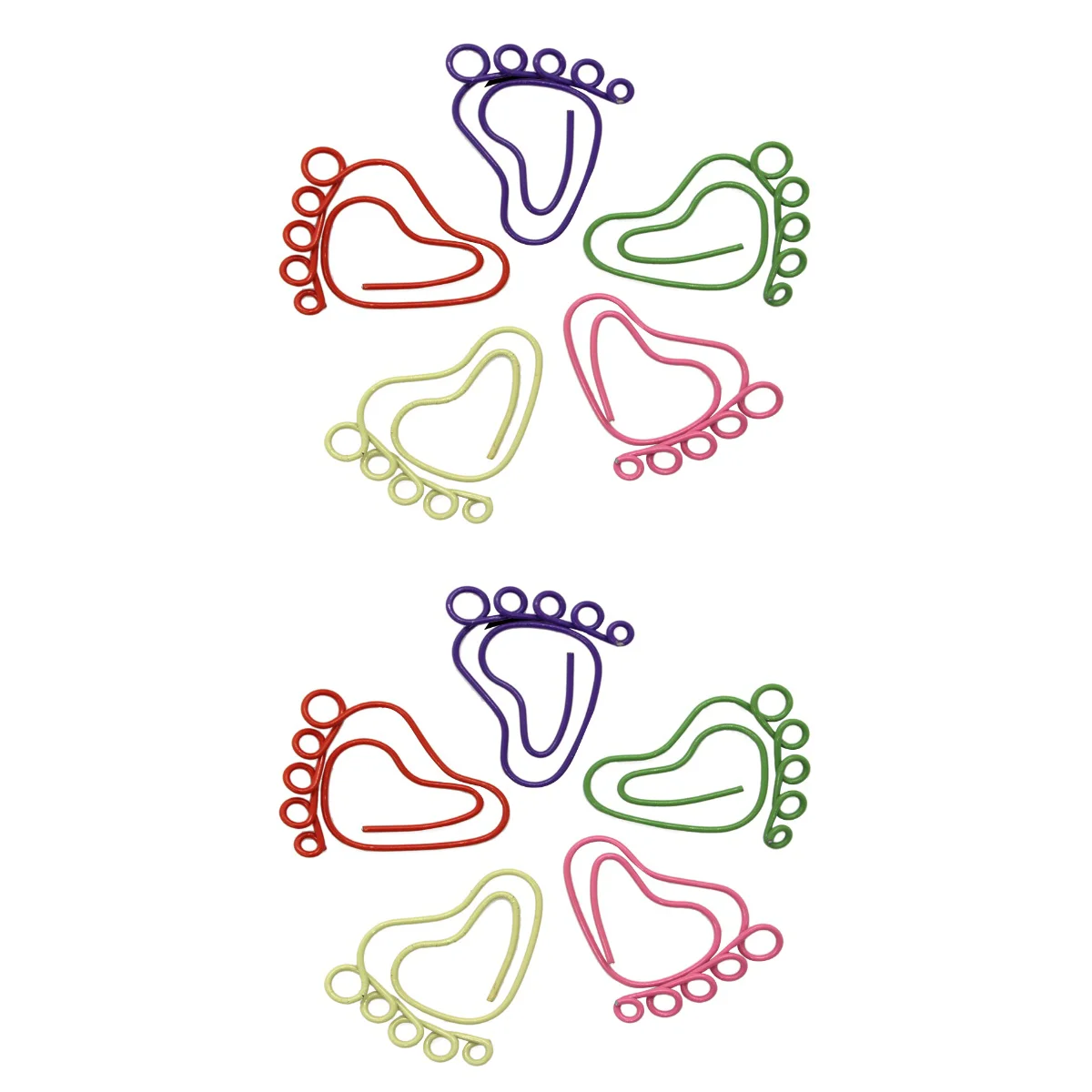 

48 Pcs Paper Clips Creative Paper Pin Note Clip Paper Clamp Photo Clip for School Office