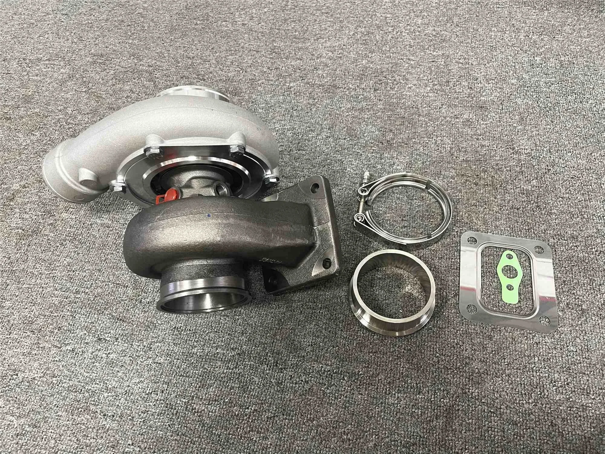 Фото Гоночный турбокомпрессор GT35 GT3582R GT3584R T4 с шарикоподшипником для впускного коллектора №4