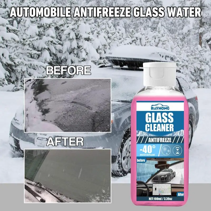 

100ml Auto Car Window Defrosting Melting Agent Winter Car Windshield Deicer Spray Ice Remover Spray For Automotive Melts Frost