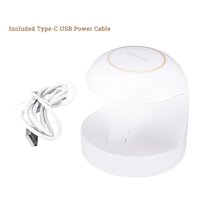 Портативная мини светодиодная лампа для ногтей 18 Вт устройство фототерапии