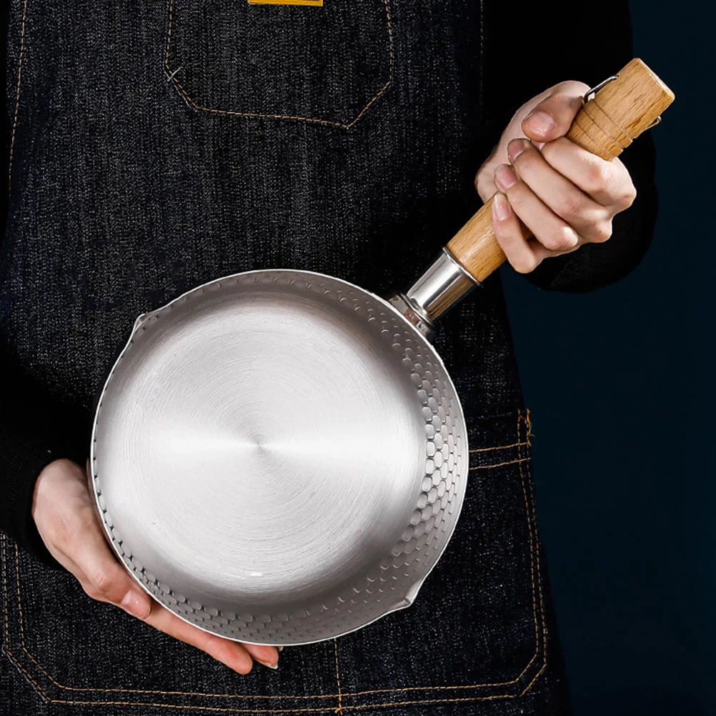 

Pot Saucepanstainless Pan Soup Mini Steel Warmer Coffee Yukihira Butter Sauce Melting Cookware Cookingjapanese Stove Stew