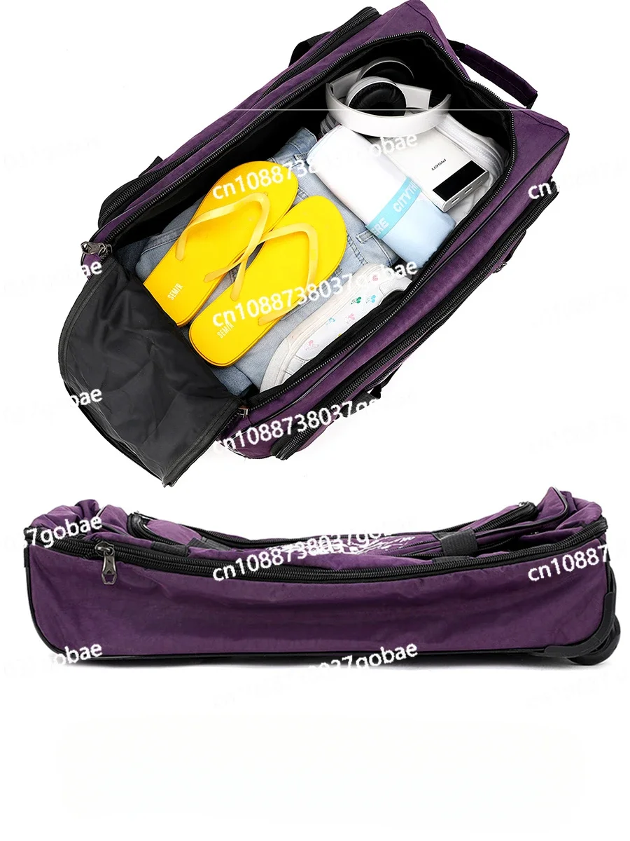 Дорожная сумка на тележке чемодан проверка авиакомпании водонепроницаемая для