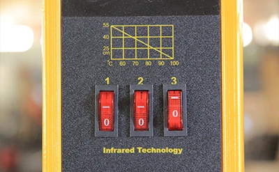 Цифровая инфракрасная лампа для выпечки AUTENF/Инфракрасная тепловая